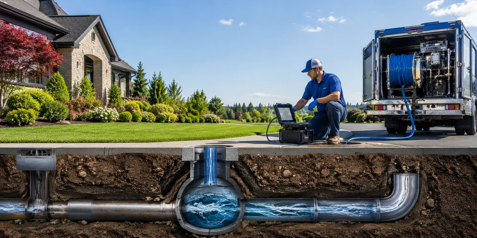 Drainage restoration information for White Sulphur Springs, WV